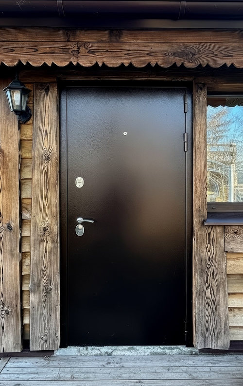 Порошковая входная дверь